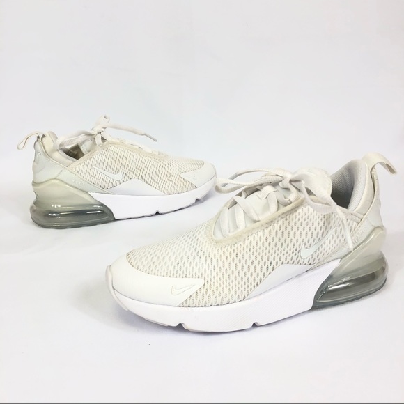 Nike Other - Nike Kids Air Max 270 sneakers in white Size 1Y